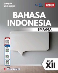 Image of Bahasa Indonesia SMA/MA KELAS XII 2025-2026