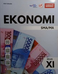 Image of Ekonomi SMA/MA KELAS XI 2025-2026