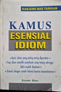Image of Kamus Esensial Idiom