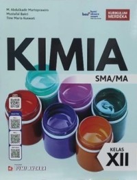 Image of Kimia SMA/MA KELAS XII 2025-2026
