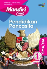 Image of Mandiri Plus Pendidikan Pancasila SMA/MA Kelas X