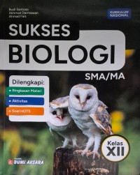 Image of Sukses Biologi SMA/MA Kelas XII