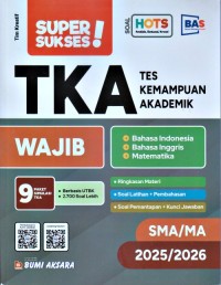 Image of TKA Tes Kemampuan Akademik Wajib SMA/MA 2025-2026